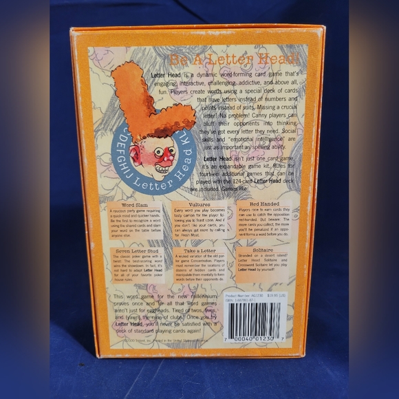 Atlas Games Cardgame Letter Head Box USED GOOD CONDITION - Picture 3 of 5